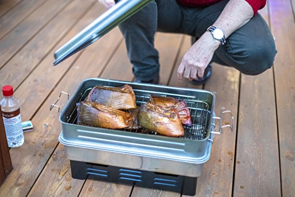 Badnjački šaran, dimljeni