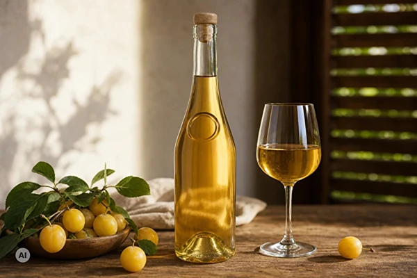 Domaće slatko vino od mirabela ili džanarike
