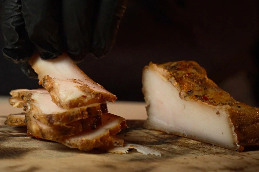 Browin Przepiśnik - Dimljena slanina s biljem