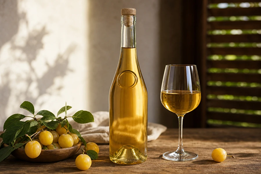 Domaće slatko vino od mirabela ili džanarike
