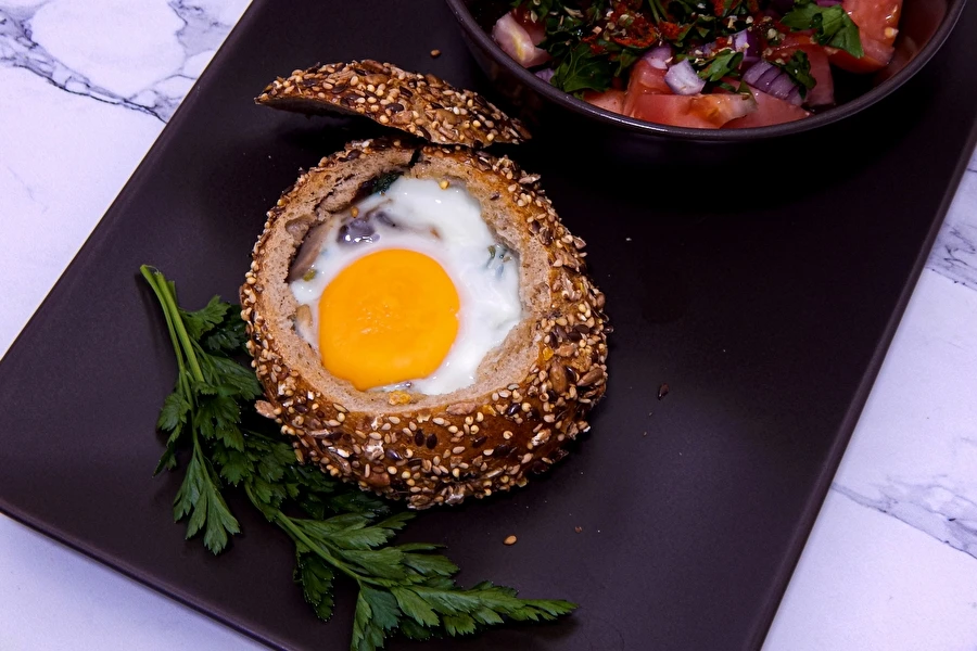 Browin Przepiśnik - Jaje zapečeno u zemički