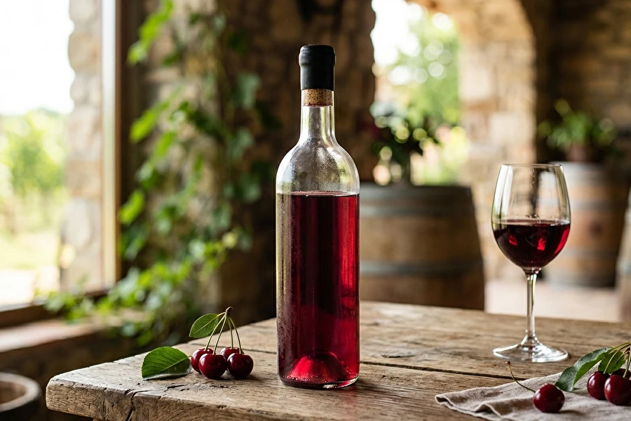 Poluslatko vino od višanja i trešanja