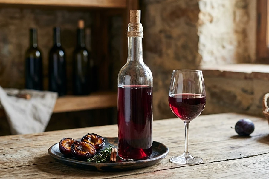 Browin Przepiśnik - Vino od šljiva s dodatkom pečene šljive