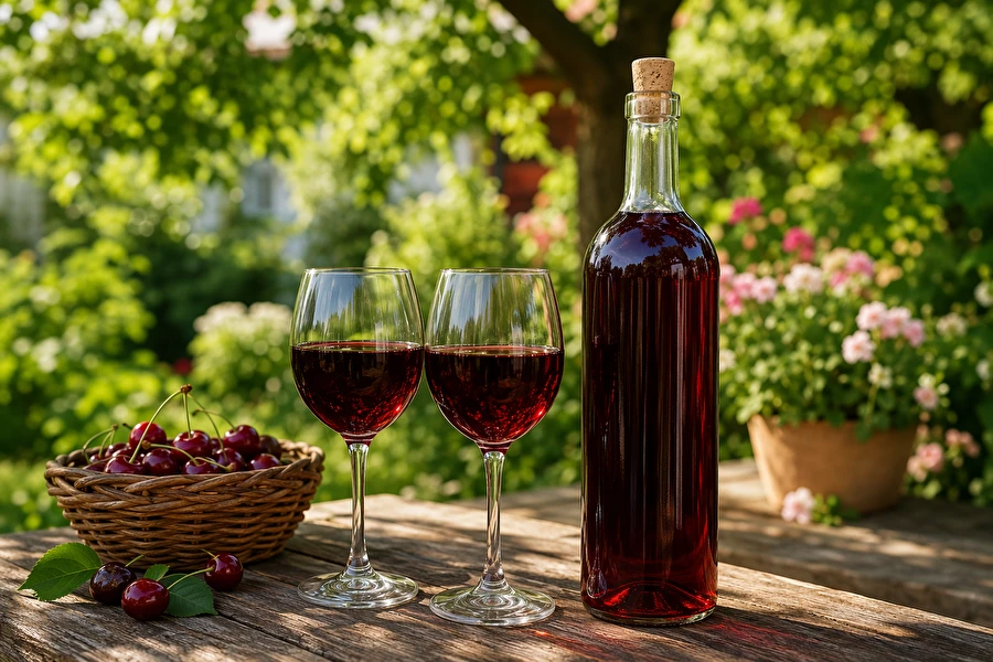 Browin Przepiśnik - Vino od višanja - jako, poluslatko