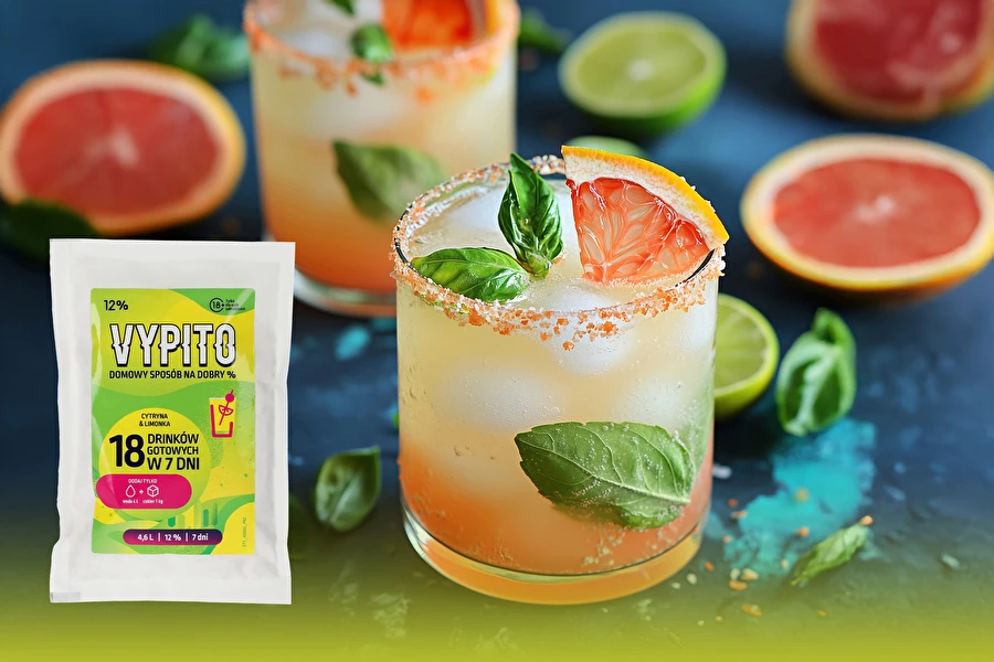 Browin Przepiśnik - Vypito Limeta i bosiljak – osvježavajući koktel s notom bosiljka i citrusa