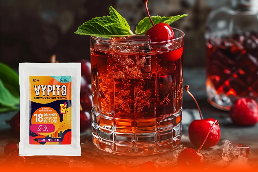 Browin Przepiśnik - Vypito Višnjev Užitak - nježno sladak i voćni klasik