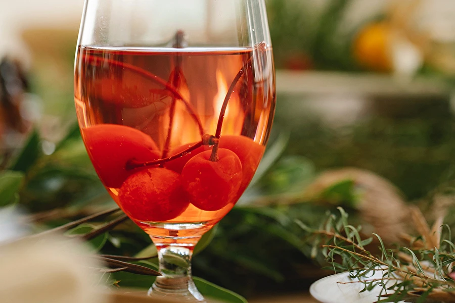 Wino z czereśni